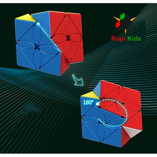 Rubik biến thể 💚 MeiLong Maple 💚 Leaf Skewb