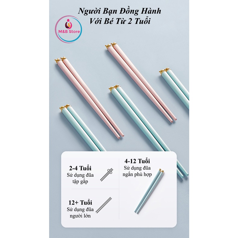 Đũa Tập Gắp Cho Bé 4-12 Tuổi - KUB