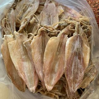 Khô mực câu Nghệ An size 16-18 con/kg - [bán 1 con] nướng cồn, than hoa chuẩn ngon, thân dày mình, phơi khô tự nhiên