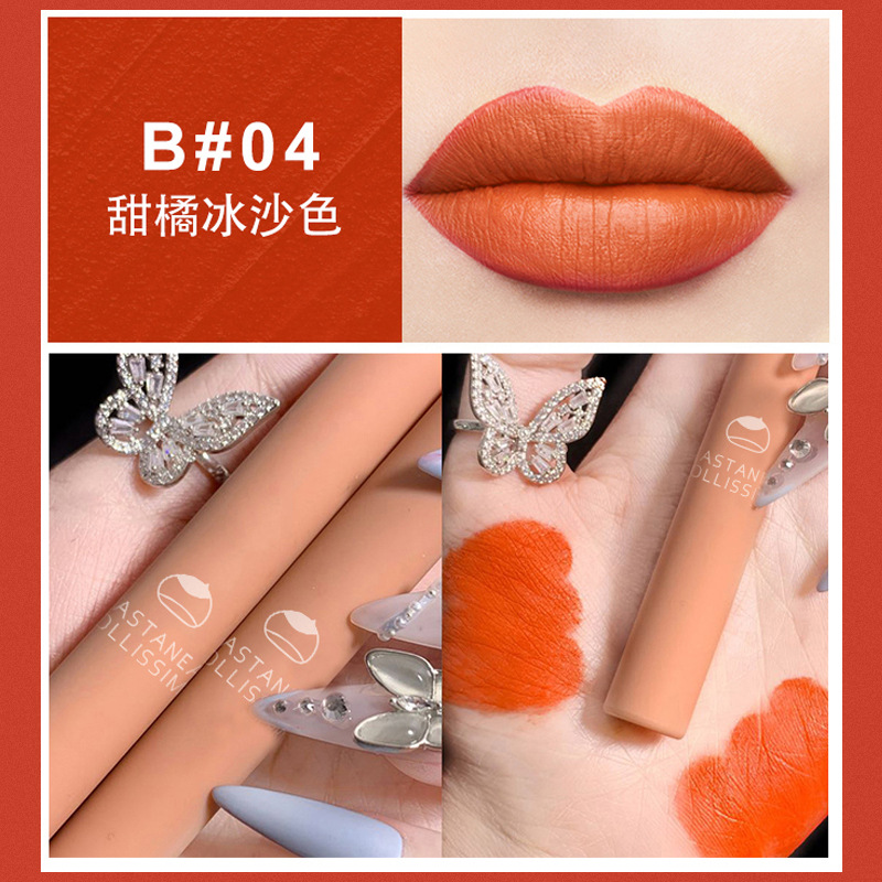 (Hàng Mới Về) Son Môi Màu Nhung Lì Lâu Trôi Dành Cho Nữ Sinh | BigBuy360 - bigbuy360.vn