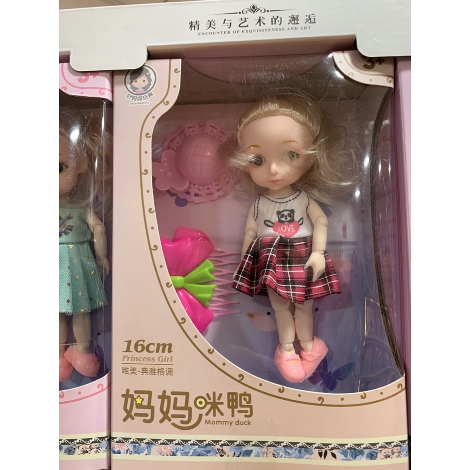 Bộ 6 Búp Bê ChiBi Kèm Phụ Kiện Xinh Xắn cho bé gái