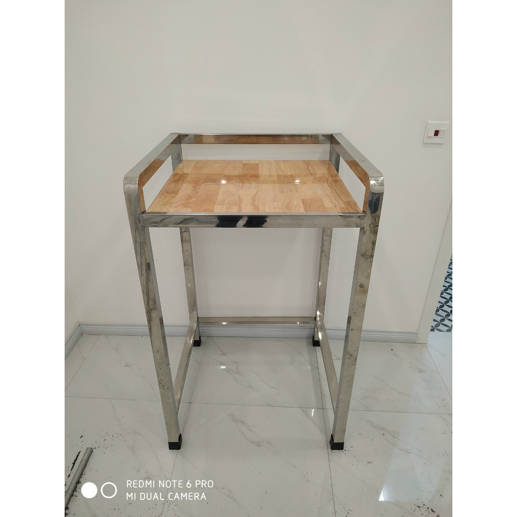 Kệ để máy giặt và máy sấy inox 304 hộp 400x400 để vừa tất cả các loại máy giặt và máy sấy