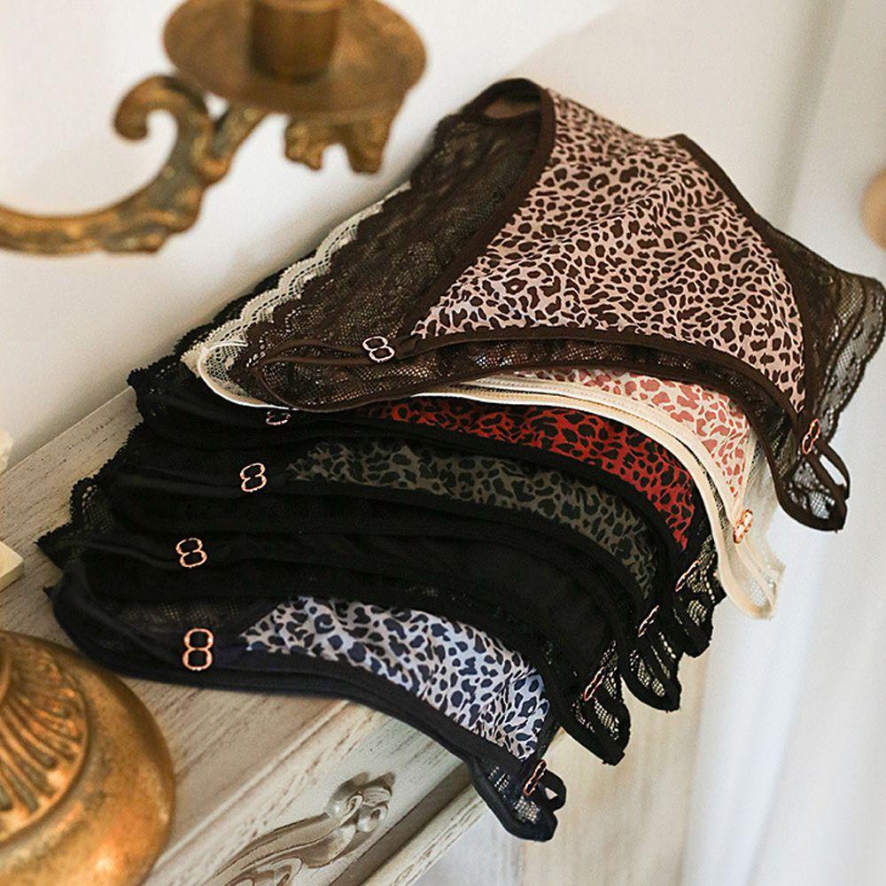 OCEANMAP Quần Lót Nữ Họa Tiết Da Báo Gợi Cảm