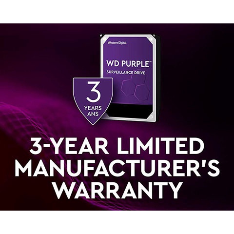 Ổ đĩa cứng HDD Western Purple 6TB 3.5 inch 500G. 1TB, 2TB , 3TB , 4TB, 6TB, 8TB hàng chính hãng SPC bảo hành 3 năm