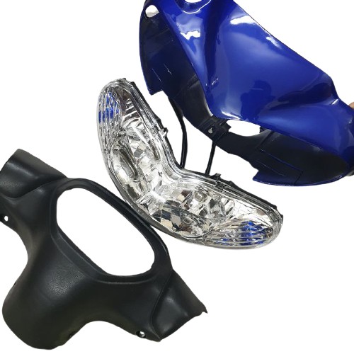 Bộ ốp đầu xe JUPITER V  gồm 3 món: ốp đầu, gáy và pha đèn kèm bóng - SPG-DGod