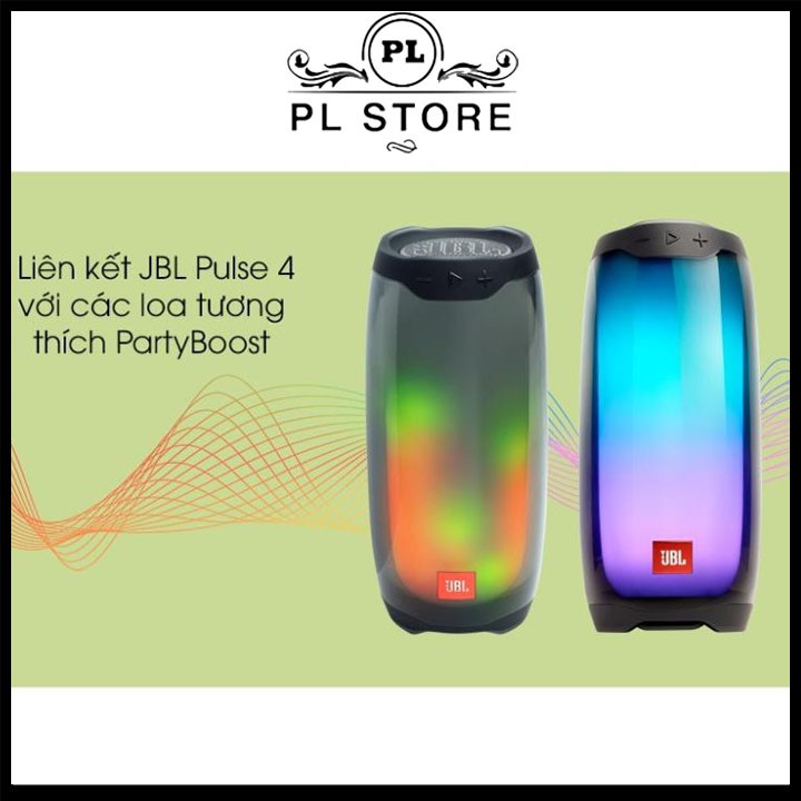 [Chọn Màu] Loa bluetooth Pulse 4 Plus  Đèn Led đổi màu theo điệu nhạc,Loa không dây chất lượng âm tuyệt hảo