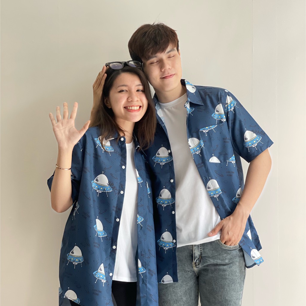 ÁO SƠ MI FORM RỘNG XINH XẮN CHO CÁC BẠN NAM