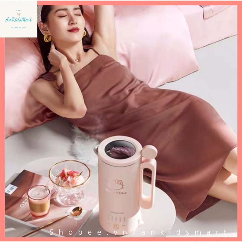 Máy làm sữa hạt mini đa chức năng Joyoung Line Friends L4-L971XK Hello kitty màu hồng siêu xinh