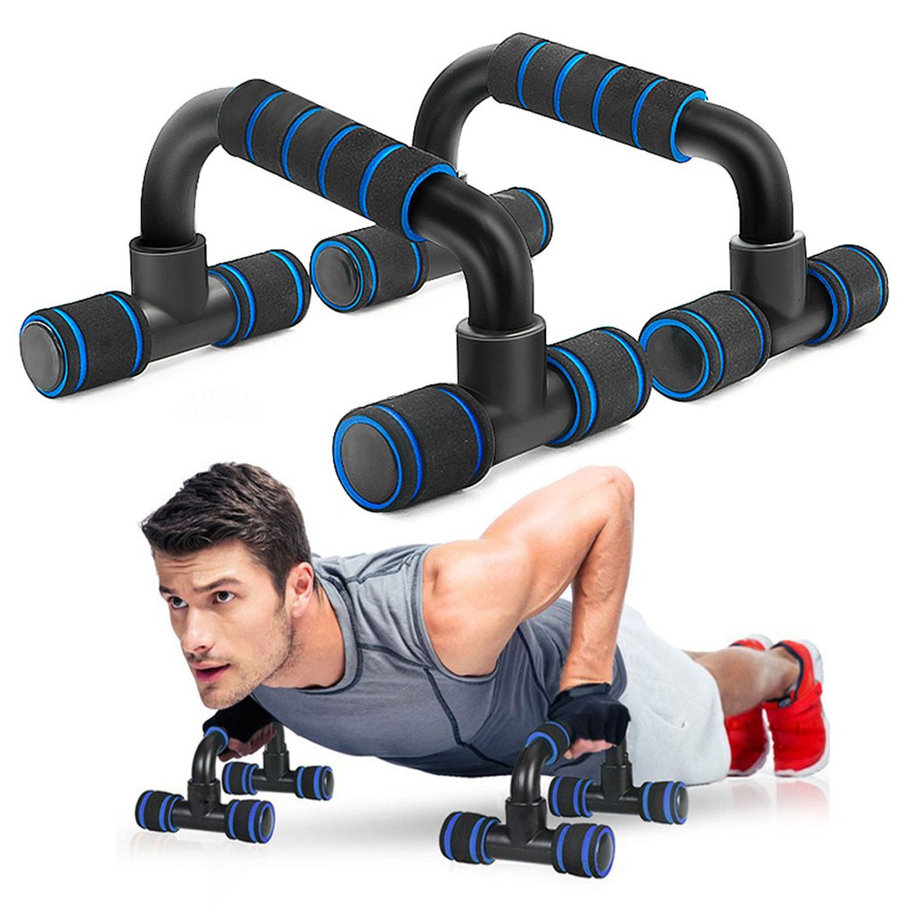 Dụng Cụ Tập Hít Đất Chống Đẩy Chân Thẳng Tập Ngực Vai Bụng Push Up, Dụng cụ chống đẩy tập gym tại nhà chữ U