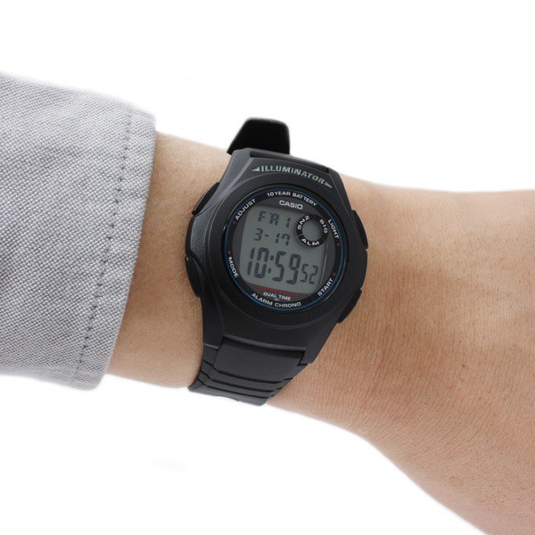 Đồng hồ nam dây nhựa Casio Standard chính hãng Anh Khuê F-200W-1ADF | BigBuy360 - bigbuy360.vn