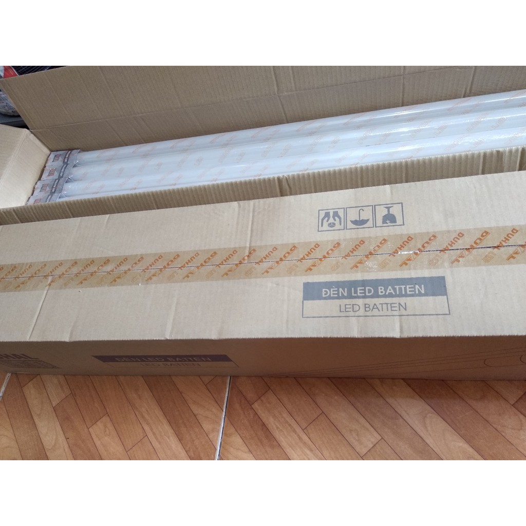 Bộ Máng + Đèn Led Tuýp T8 nhựa PC chống cháy Duhal