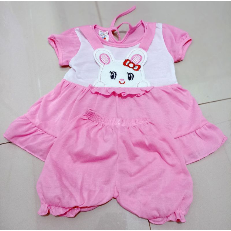 Set Đầm Và Áo Khoác Vest Cho Bé 0-12 Tháng Tuổi