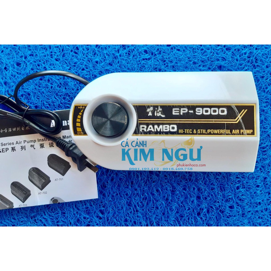 Máy Sủi Oxy Hồ Cá ATMAN EP 9000 Rambo