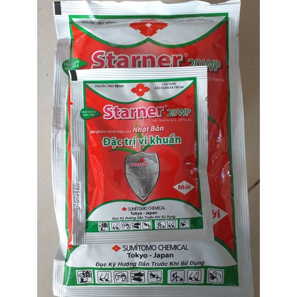 Chế phẩm STARNER 20WP đặc trị thúi nhũn Nhật Bản gói 100gr