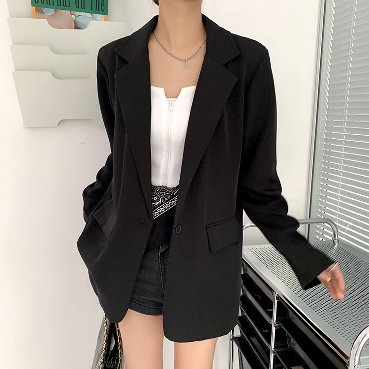 SUXI Áo Khoác Nữ Màu Sắc Thanh Lịch