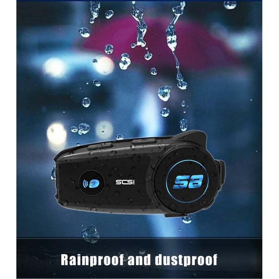 Tai nghe bluetooth intercom SCS S8