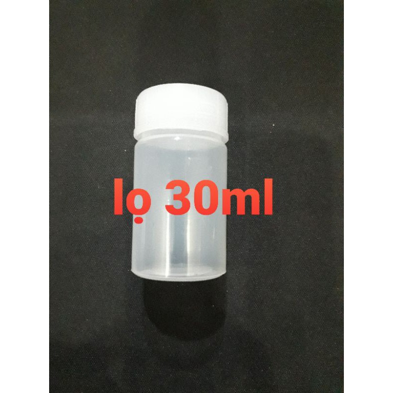 lọ nhựa 30ml, chai nhựa 30ml
