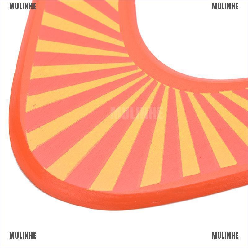 Boomerang Cổ Điển Hình Chữ V Bằng Gỗ