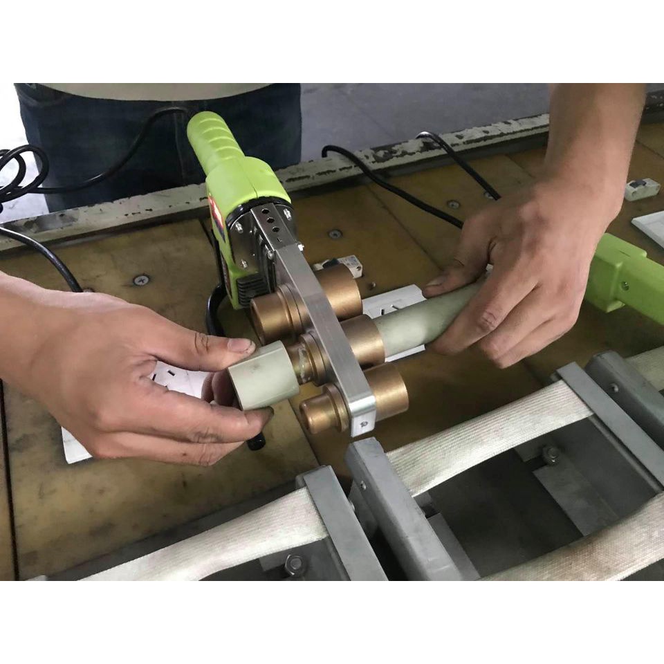 Máy hàn ống hàn ống nhiệt hàn ống nước hàn ống nhựa 1000W Tặng kèm đầu ống