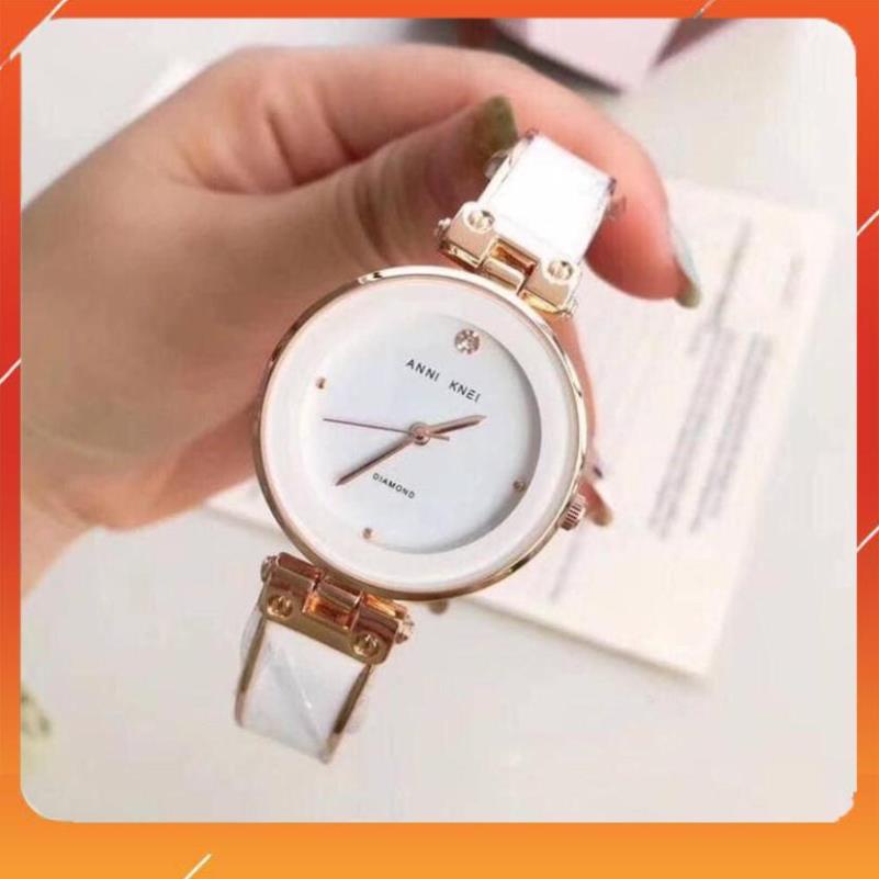 Đồng hồ nữ Anne Klein, mặt tròn cực xinh