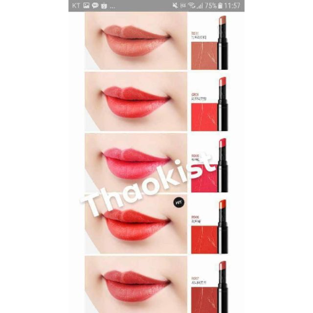 Son Lì tonymoly Kiss Lover Style Matte