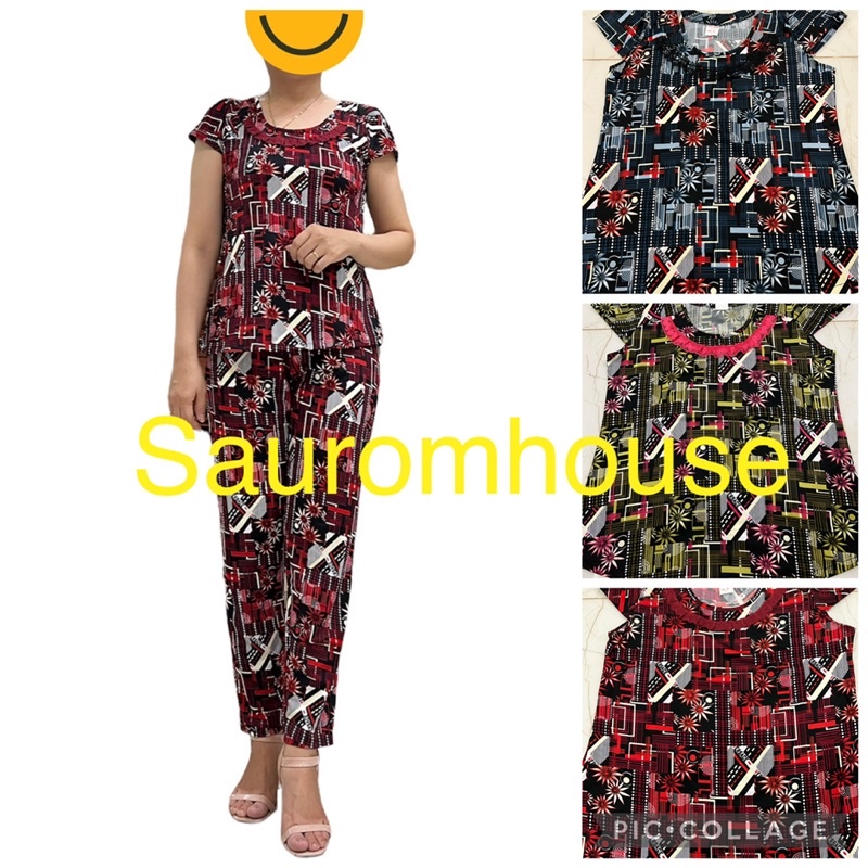 Đồ Bộ trung niên quần dài thun aty loại 1 fom ôm tôn dáng sz 38-62kg
