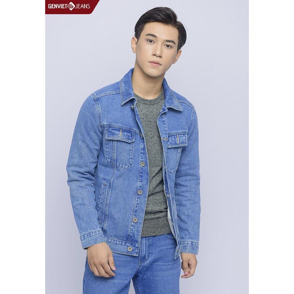Áo khoác nam 1 lớp dài tay D6123J1372 GENVIET | BigBuy360 - bigbuy360.vn