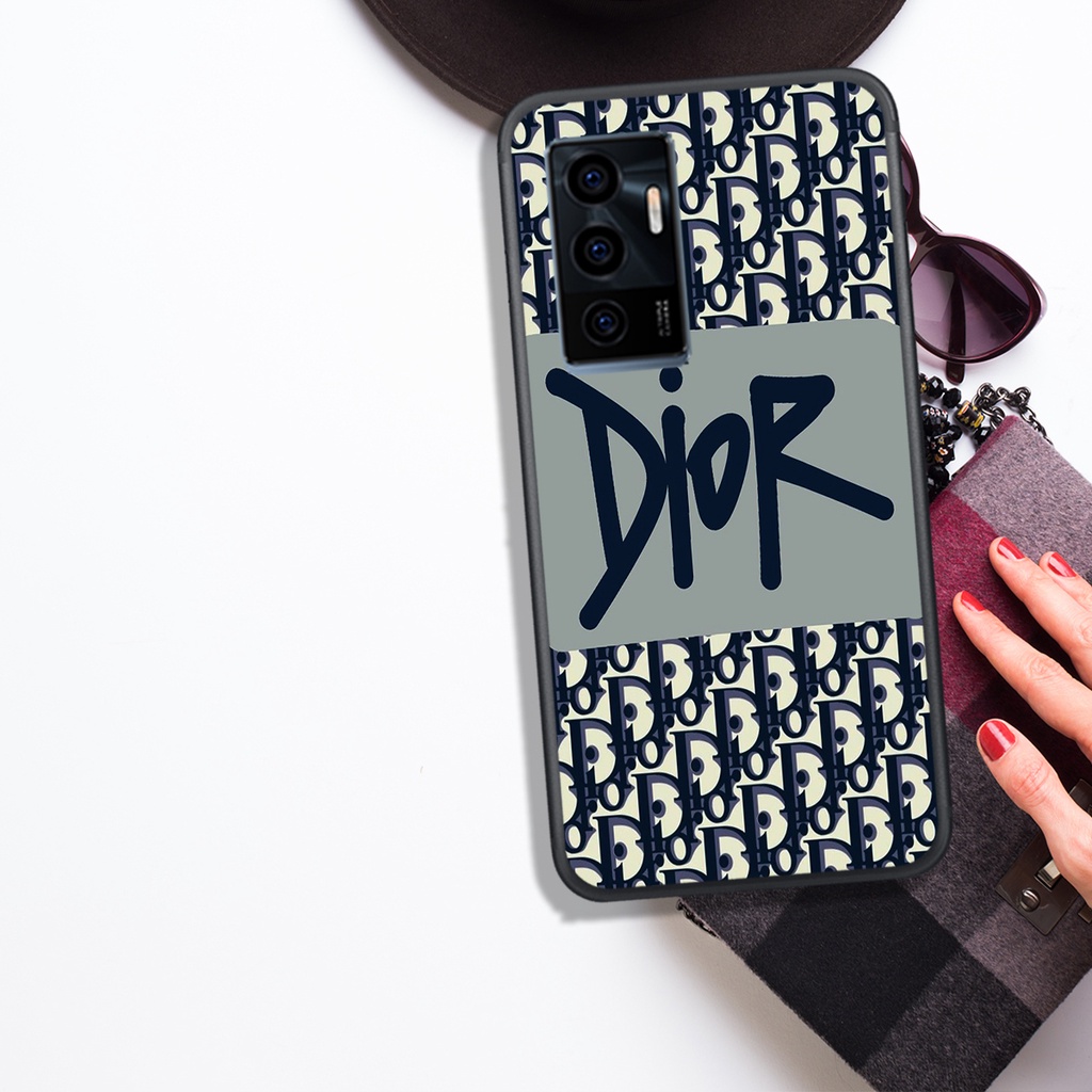 ỐP LƯNG VIVO Y21/Y21S/Y33S/Y15S  , IN HÌNH LÔ GÔ DI-OR ĐẸP, CHẤT, PHONG CÁCH.