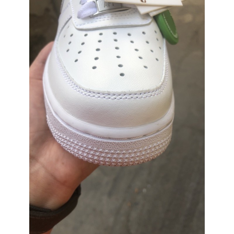 Giày thể thao full trắng Af1 | Cao cấp