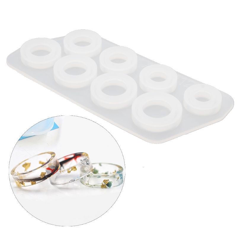 Khuôn Resin nhẫn bảng vuông đủ kích thước tiện lợi