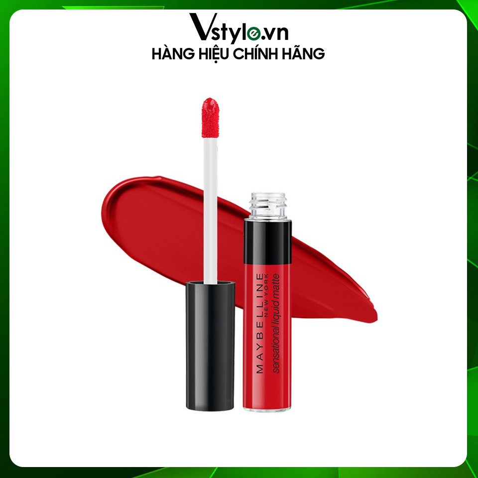 Son Môi Lì Nhẹ Môi Maybelline Sensational Liquid Matte Lipstick - 01 To The Fullest 7ml