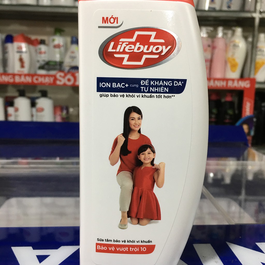 Sữa tắm Lifebuoy bảo vệ vượt trội 250g