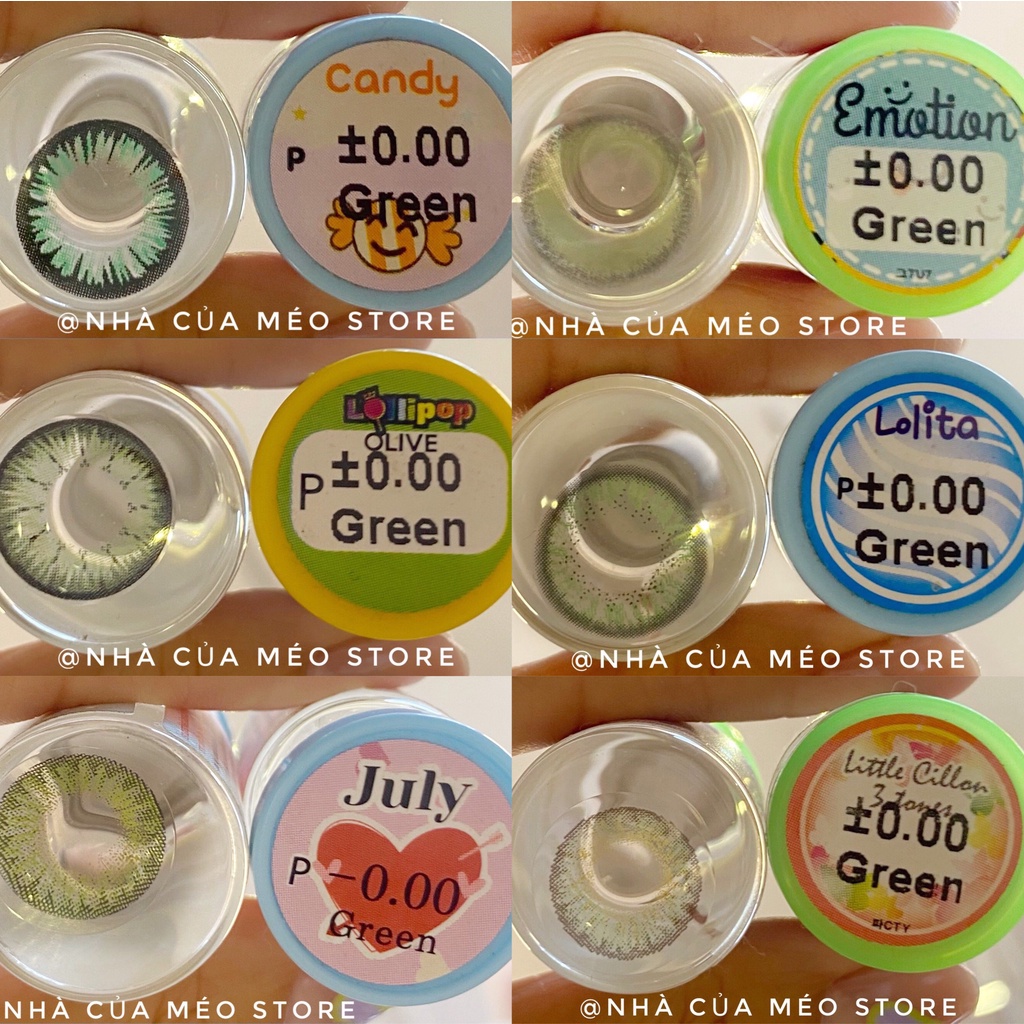Lens  Thái không độ và có độ mang cực êm giá cực rẻ siêu xinh