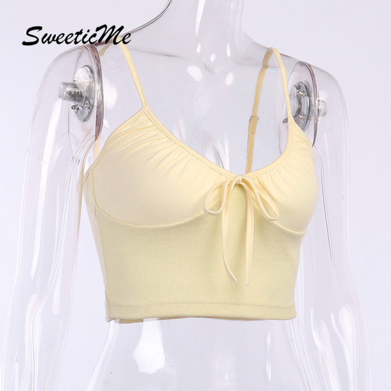 Áo Hai Dây Hở Lưng Phối Nơ Gợi Cảm Dành Cho Nữ 2021 | BigBuy360 - bigbuy360.vn