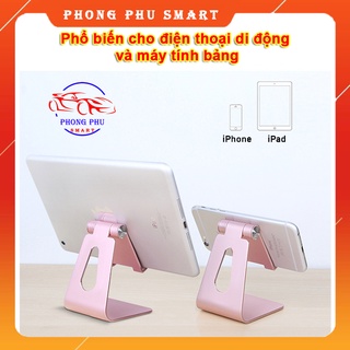 Giá Đỡ Điện Thoại, Để Điện Thoại iPhone, iPad Được Làm Bằng Hợp Kim Nhôm Cao Cấp Z4 Có Thể Quay 270độ Để Bàn Thông Minh