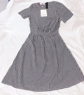Váy maxi kẻ caro công sở size S M