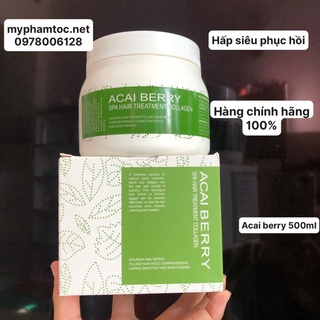 Hấp dầu siêu mềm mượt Collagen Acai Berry 500ml