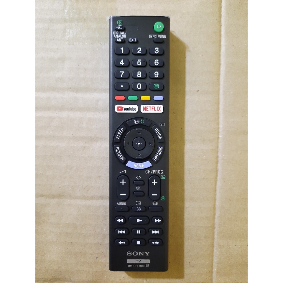 Remote Điều khiển TV Sony RM-TX300P LED/LCD Smart TV- Hàng chính hãng Sony theo máy 100%