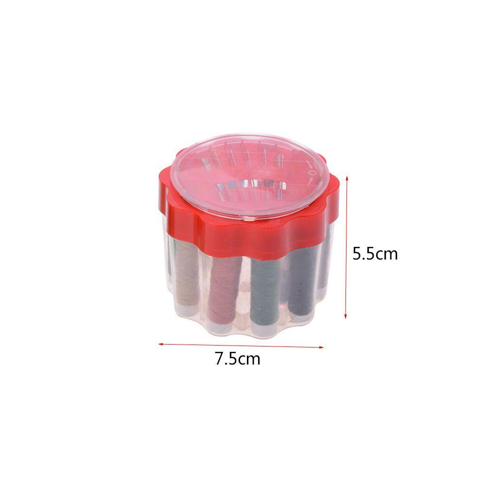 JUNE Hộp Đựng Kim Chỉ May Vá Mini Tiện Dụng Mang Theo Du Lịch