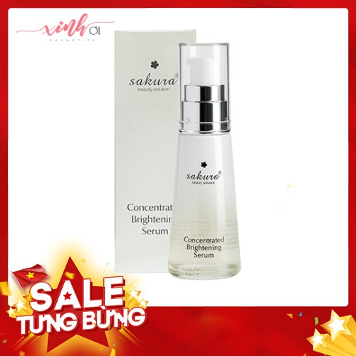 Serum dưỡng da trắng sáng, ngăn ngừa sạm nám Sakura Concentrated Brightening Serum XINHOI