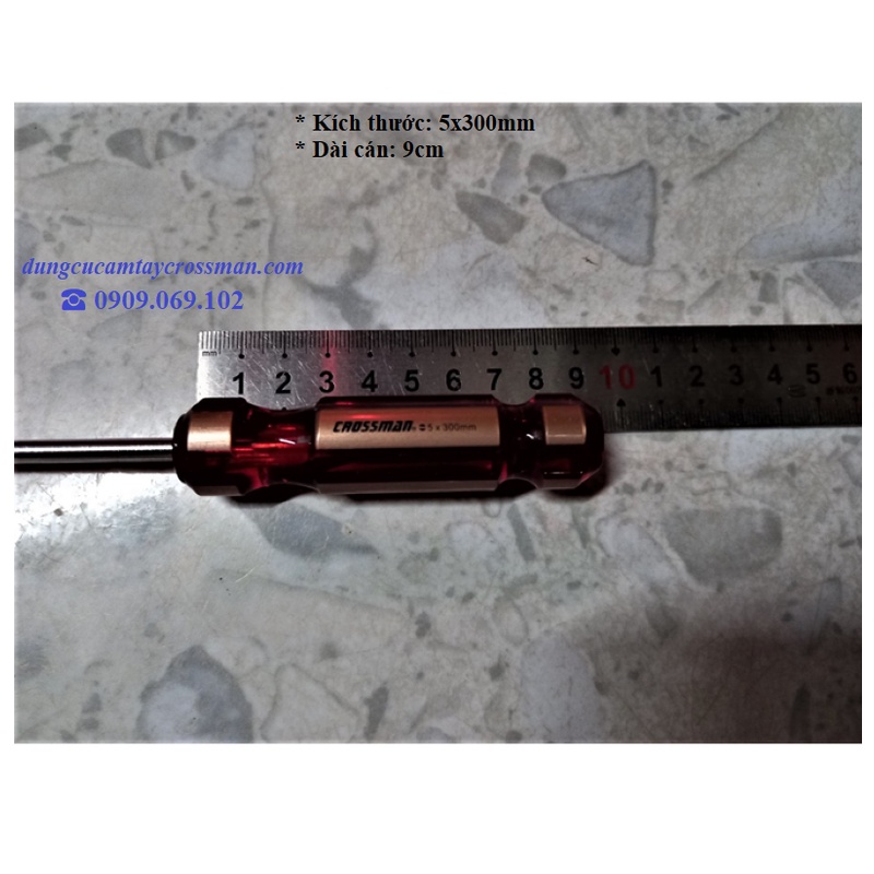 Tua vít bake, dẹp Crossman cán CR cao cấp