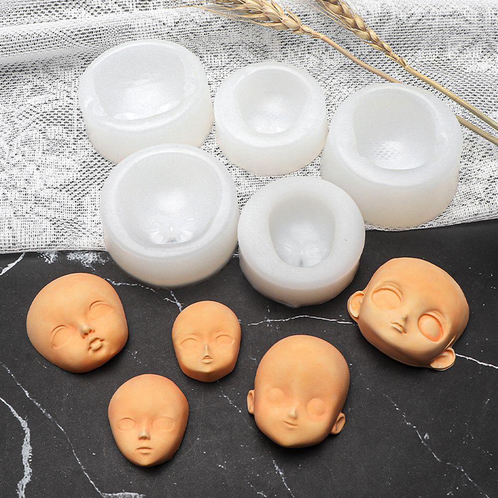 BORAG Khuôn Silicone Làm Bánh Kẹo Hình Búp Bê Em Bé