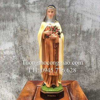 Tượng bà Thánh Teresa 40cm composite