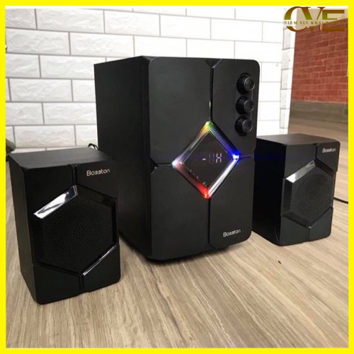 Loa Vi Tính Bluetooth BOSSTON 2.1 T1800 Cao Cấp - Loa Máy Tính PC Để Bàn Nghe Nhạc Chính Hãng | BigBuy360 - bigbuy360.vn