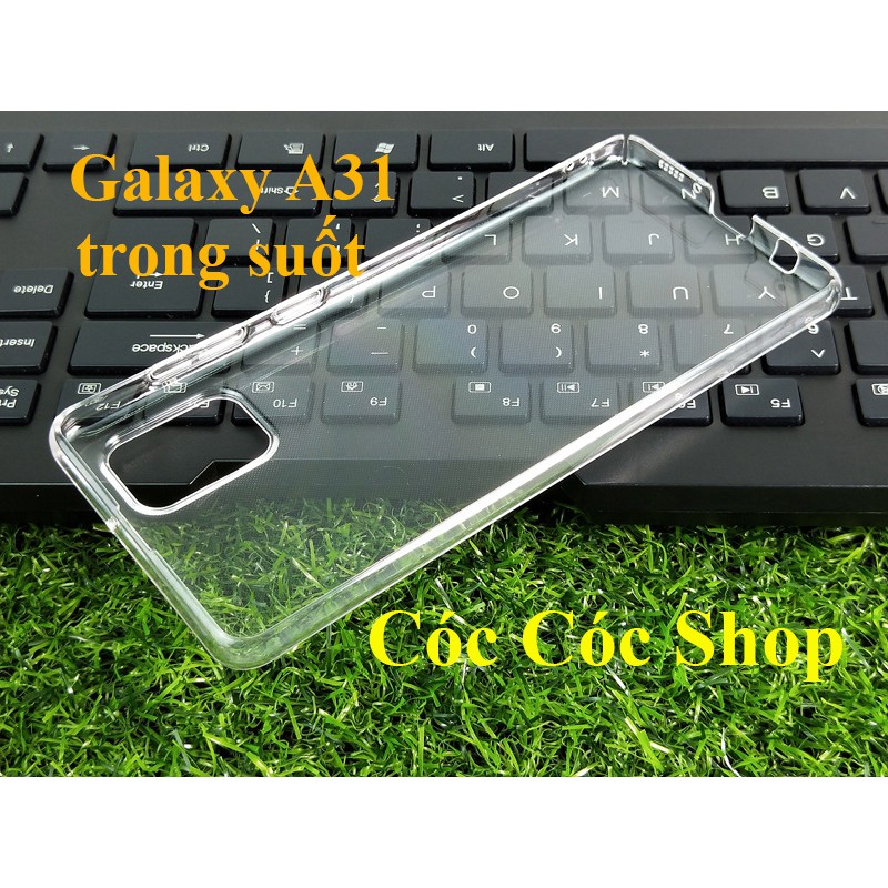 Ốp lưng Sam sung Galaxy A31/ A51/ A71 nhựa CỨNG TRONG SUỐT/ CỨNG NHÁM MỜ | BigBuy360 - bigbuy360.vn