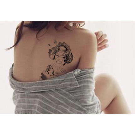 [SIÊU GIẢM GIÁ 04 TẤM HÌNH XĂM DÁN TATTOO LOẠI TO NỮ] COMBO 04 MIẾNG DÁN HÌNH XĂM TO CỰC ĐẸP 15x22 CM DÀNH CHO NỮ