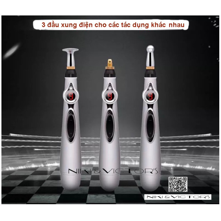 [FREESHIP] Bút xung huyệt - Bút châm cứu trị liệu xung điện W-618