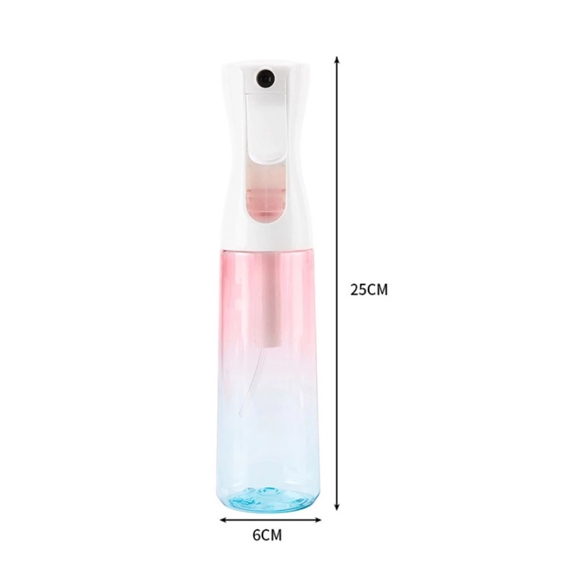 Bình Xịt Rỗng Bằng Nhựa Màu Gradient 300ml Áp Suất Cao