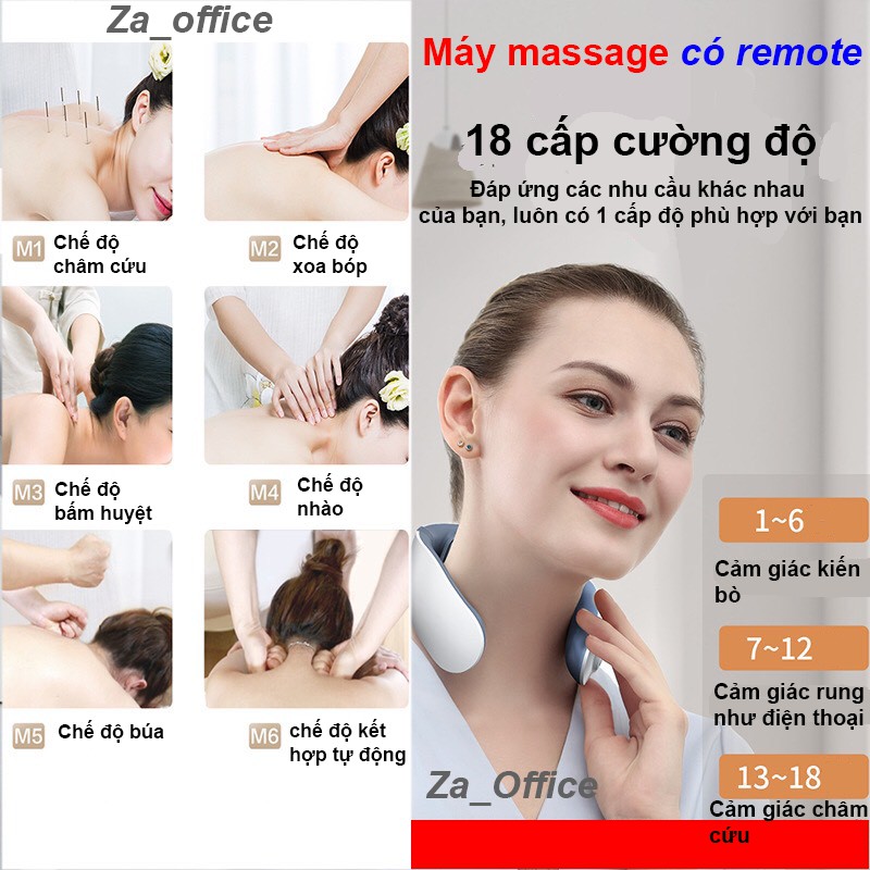 Máy massage cổ vai gáy công nghệ xung điện mới