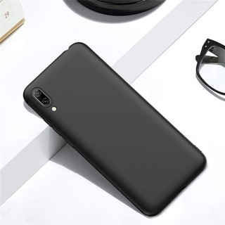 Ốp Điện Thoại TPU Dẻo Màu Đen Nhám Thời Trang Cho Huawei Y7 Pro 2019 Huawei Y7Pro 2019